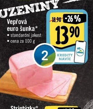 Vepřová euro šunka