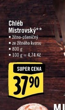 Chléb Mistrovský