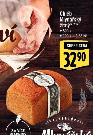 Chléb Mlynářský žitný