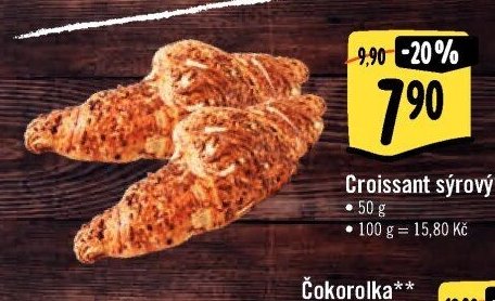 Croissant sýrový