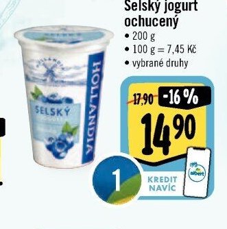 Selský jogurt ochucený
