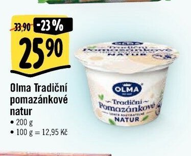 Olma Tradiční pomazánkové natur