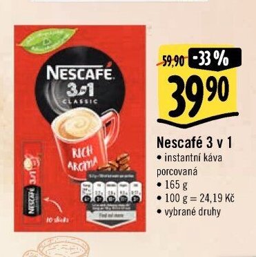 Nescafé 3 v 1