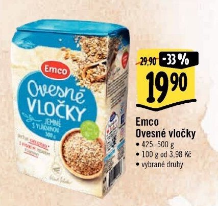 Emco Ovesné vločky