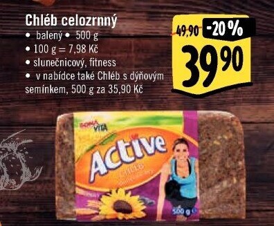 Chléb Active Bonavita