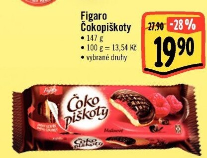 Čokopiškoty Figaro