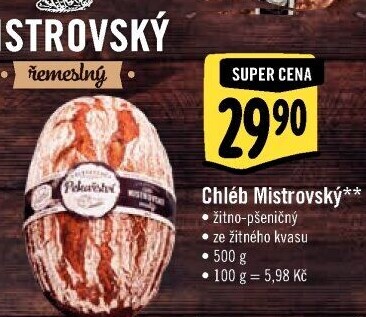 Mistrovský chléb Albert