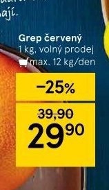 Grep červený