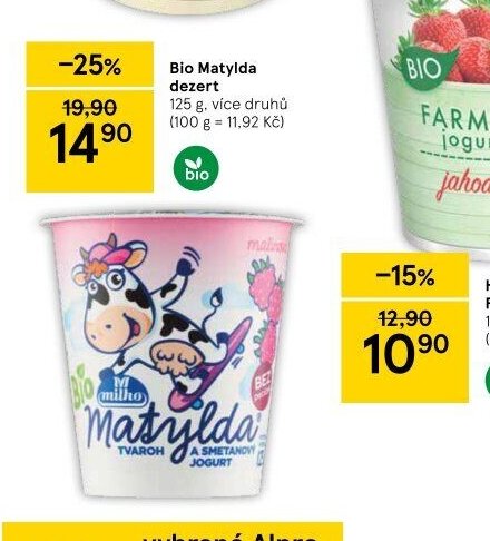 Bio Matylda dezert