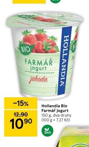 Hollandia Bio Farmář jogurt