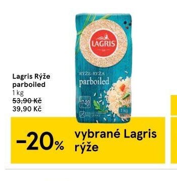 Lagris Rýže parboiled 1 kg