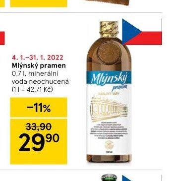 Mlýnský pramen 0,7 l
