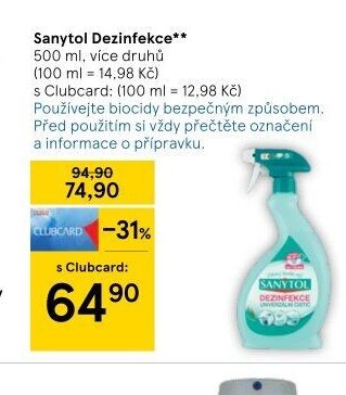 Sanytol Dezinfekce