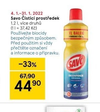Savo Čisticí prostředek