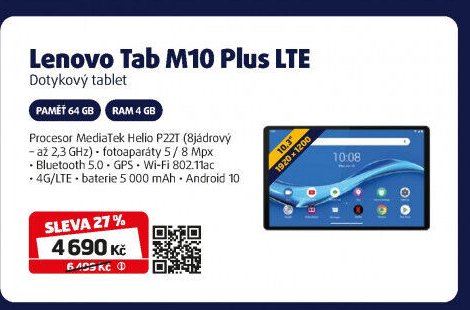 Lenovo Tab M10 Plus LTE