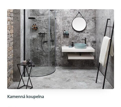 Kamenná koupelna