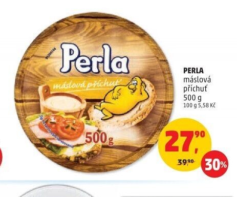 Perla máslová příchuť