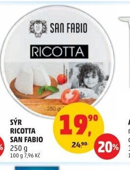 Sýr Ricotta San Fabio