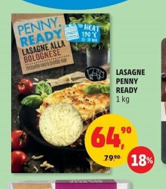 LASAGNE PENNY READY