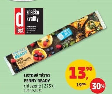 LISTOVÉ TĚSTO PENNY READY