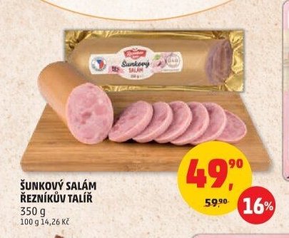Šunkový salám Řezníkův talíř