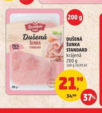 Dušená šunka standard Řezníkův talíř