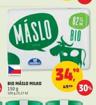 BIO MÁSLO MILKO 150 g
