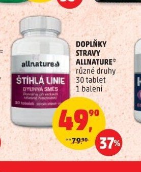 Doplňky stravy Allnature Štíhlá linie