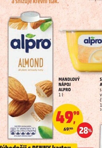 Mandlový nápoj Alpro