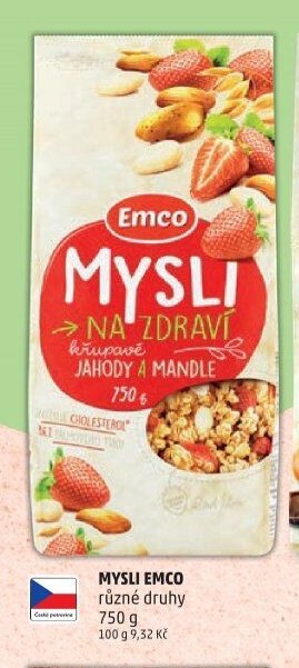 Mysli Emco jahody a mandle
