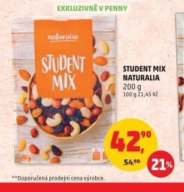Student mix Naturalia
