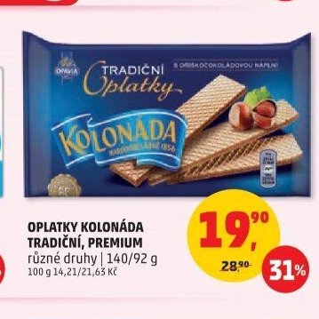 OPLATKY KOLONÁDA