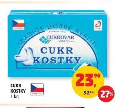 Cukr kostky