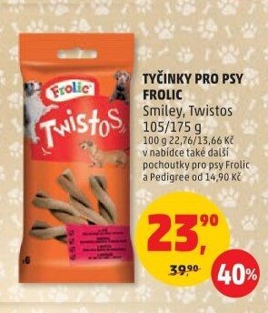 Tyčinky pro psy Frolic