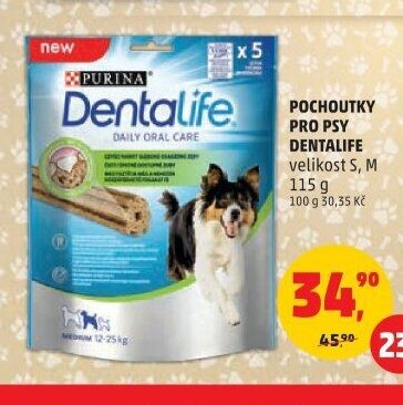 Pochoutky pro psy Dentalife