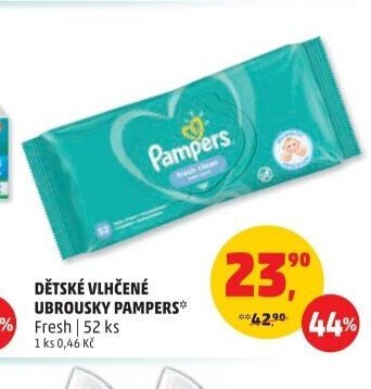 Dětské vlhčené ubrousky Pampers
