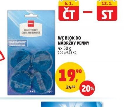 WC BLOK DO NÁDRŽKY PENNY