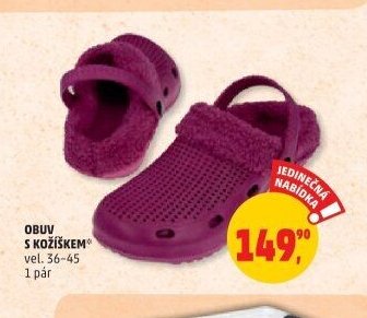 OBUV S KOŽÍŠKEM