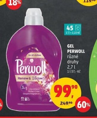 GEL PERWOLL různé druhy 2,7 l