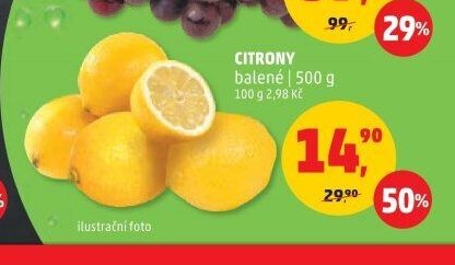 CITRONY balené 500 g
