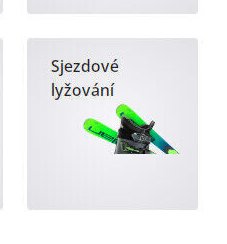 Sjezdové lyžování
