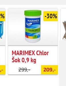 MARIMEX Chlor Šok 0,9 kg - UNI HOBBY akcniletaky.com