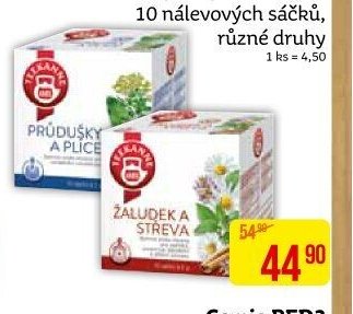Teekanne bylinný funkční čaj 10 nálevových sáčků