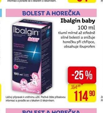 Ibalgin baby 100 ml