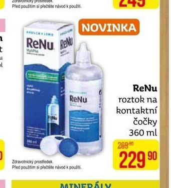 ReNu roztok na kontaktní čočky 360 ml