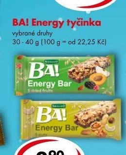 BA! Energy tyčinka