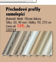 Přechodové profily samolepicí - UNI HOBBY akcniletaky.com