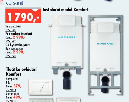 Instalační modul Komfort - UNI HOBBY akcniletaky.com