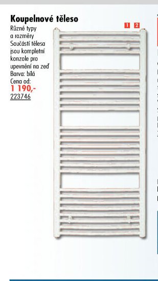 Koupelnové těleso - UNI HOBBY akcniletaky.com