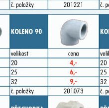 Rozvody PPR - Koleno 90 - UNI HOBBY akcniletaky.com
